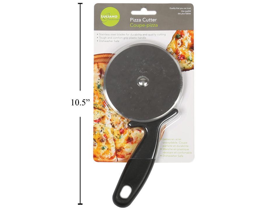 L.Gourmet 4"Dia. S/S Pizza Cutter w/ PP Handle, b/c