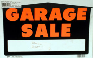 Garage Sale Sign