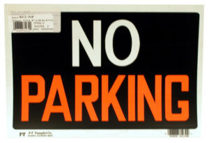 No Parking Sign