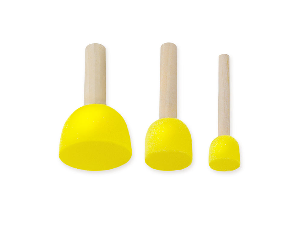 Color Factory Tool: Spouncer/Dabber 3/4"+1.25"+1.5" x3 Asst