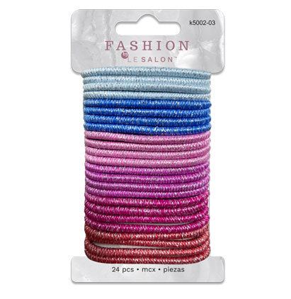 HAIR ELASTIC - 24 PCS 8*14CM
