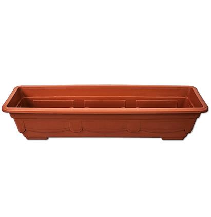 FLOWER POT - PLASTIC WINDOW BOX 8" x 27"