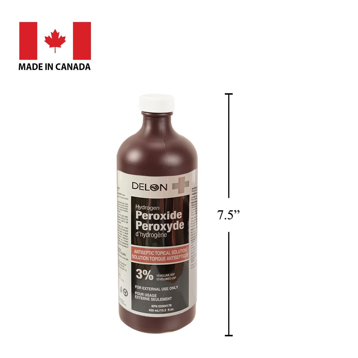 Delon, 473ml Hydrogen Peroxide 3%
