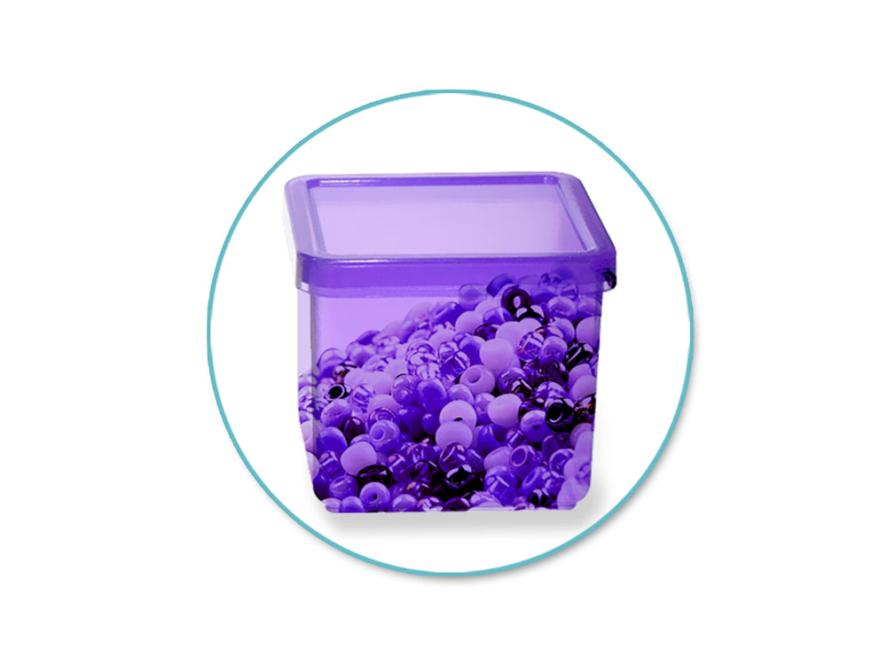 Craft Storage: Mini Organizer Box Set 4pc in Lrg Box 24x6x5.2cm