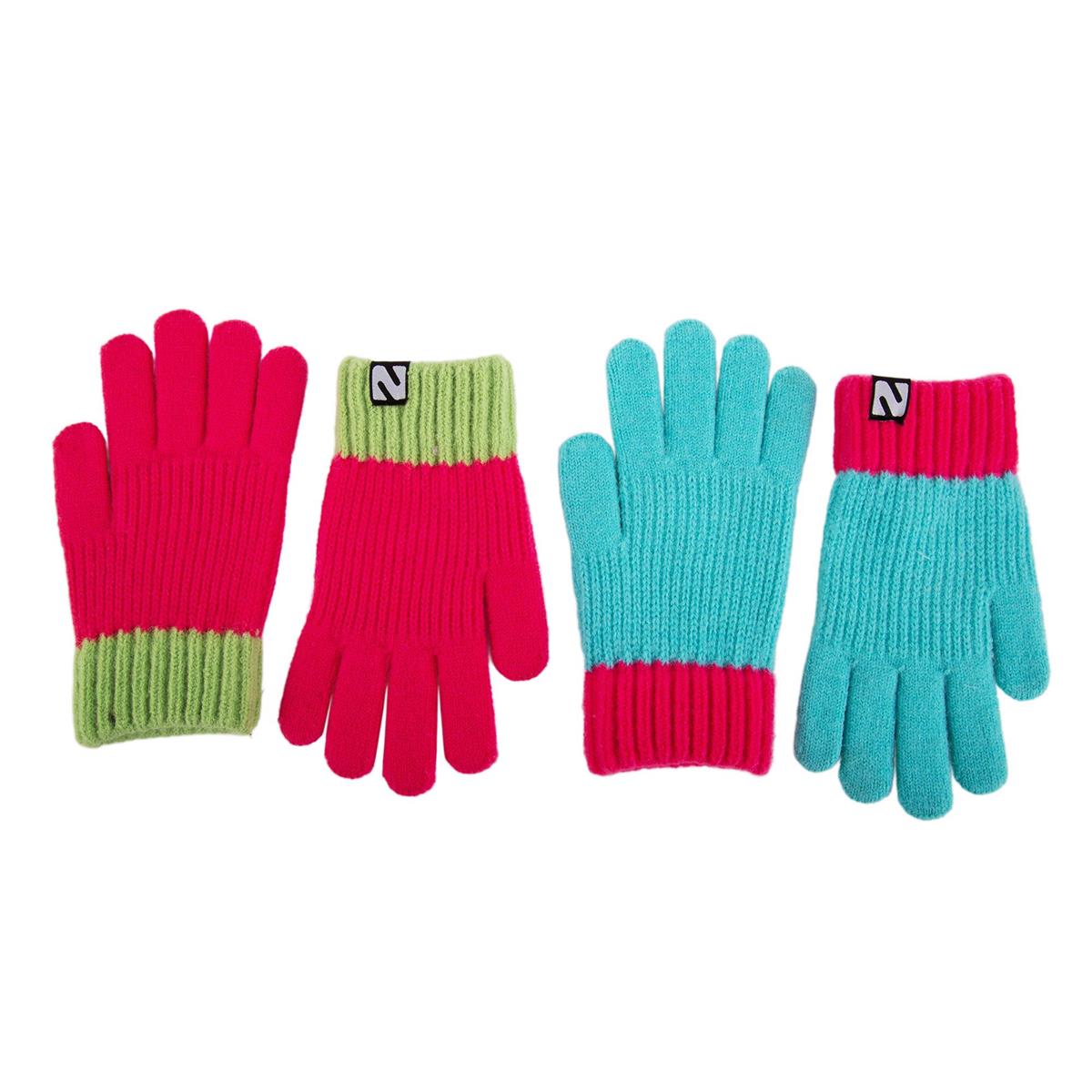 Nordic T. Kids "Rad" Gloves, 6 asst, single layer, hc