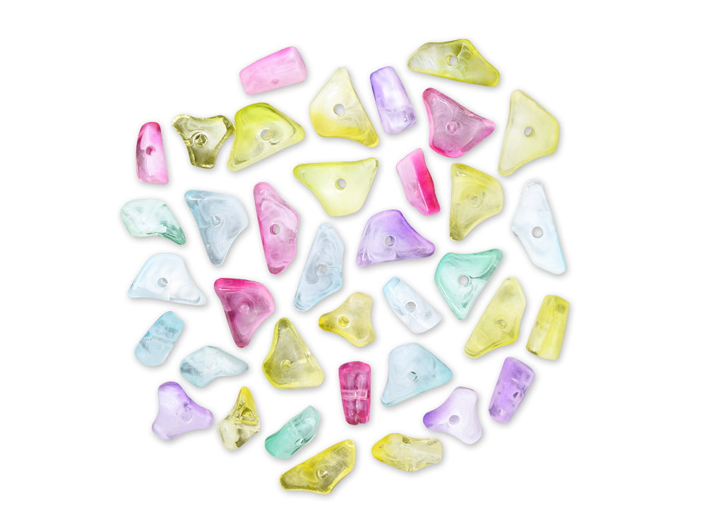 Acrylic Beads: 25g Frosted Marble Multi-Packs 17mm C) Pebble Chip