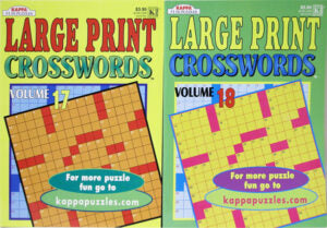 Book Crossword Large Print