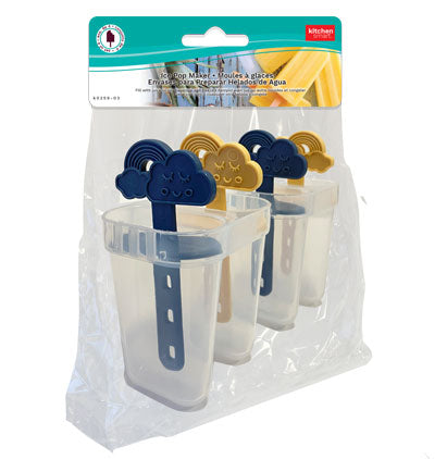 ICE POP MOULD CLOUDS - SET OF 4 14*5.5*12(CM)