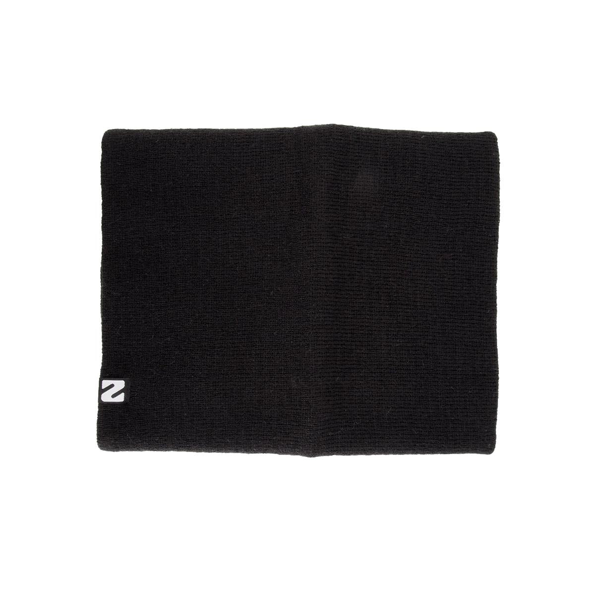 Nordic T. Adult Knit Neck Warmer, double knitted, black, hc