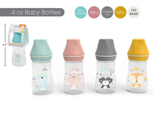 Tootise Baby, Matte 4oz Bottle 4 asst, hc, (w character)