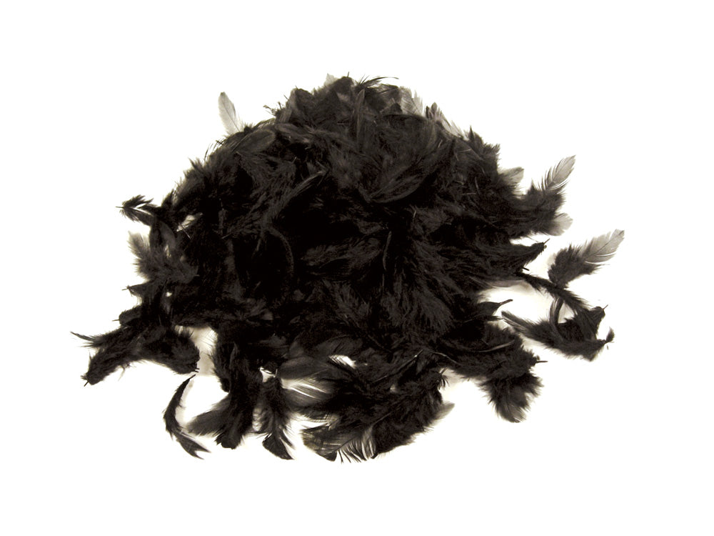Feather Craft: 12g Craft Feathers 2"-3.5" A) Black
