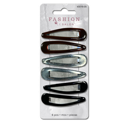 HAIR CLIPS - 6 PCS 7*16cm
