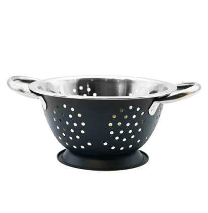 STAINLESS STEEL COLANDER-17.5 CM-BLUE