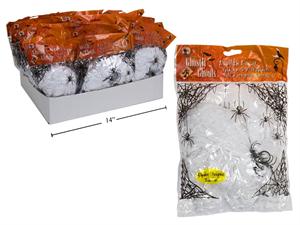 G.Ghouls 2oz. Spider Web w/4 Spiders, 24/PDQ, pbh