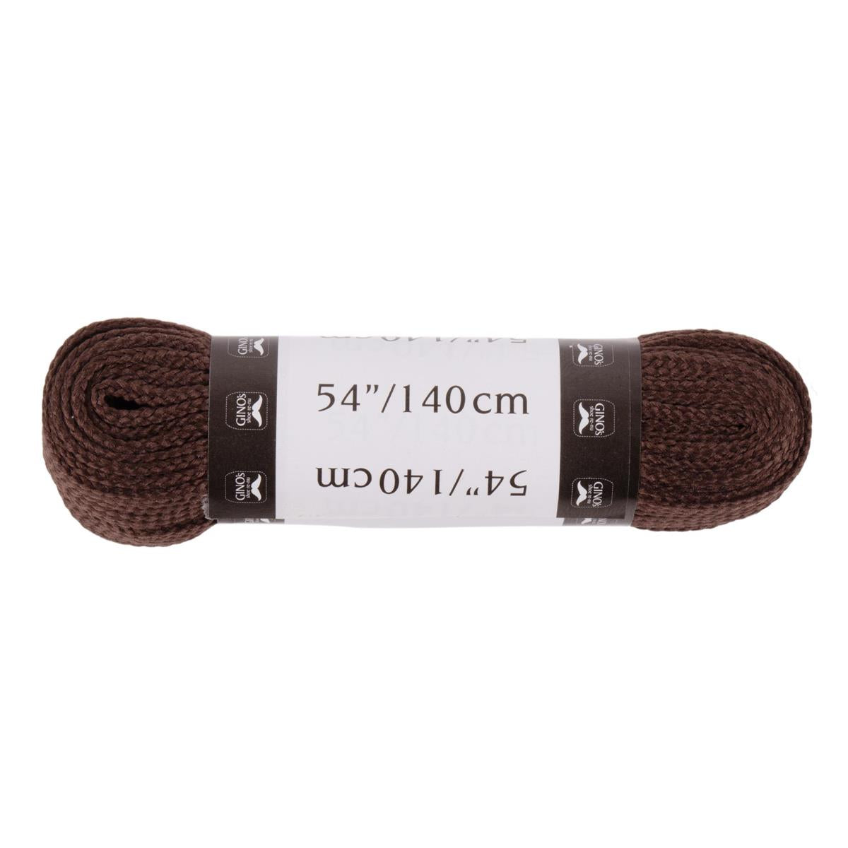 Gino's 54" Sport Laces, Brown, B/C