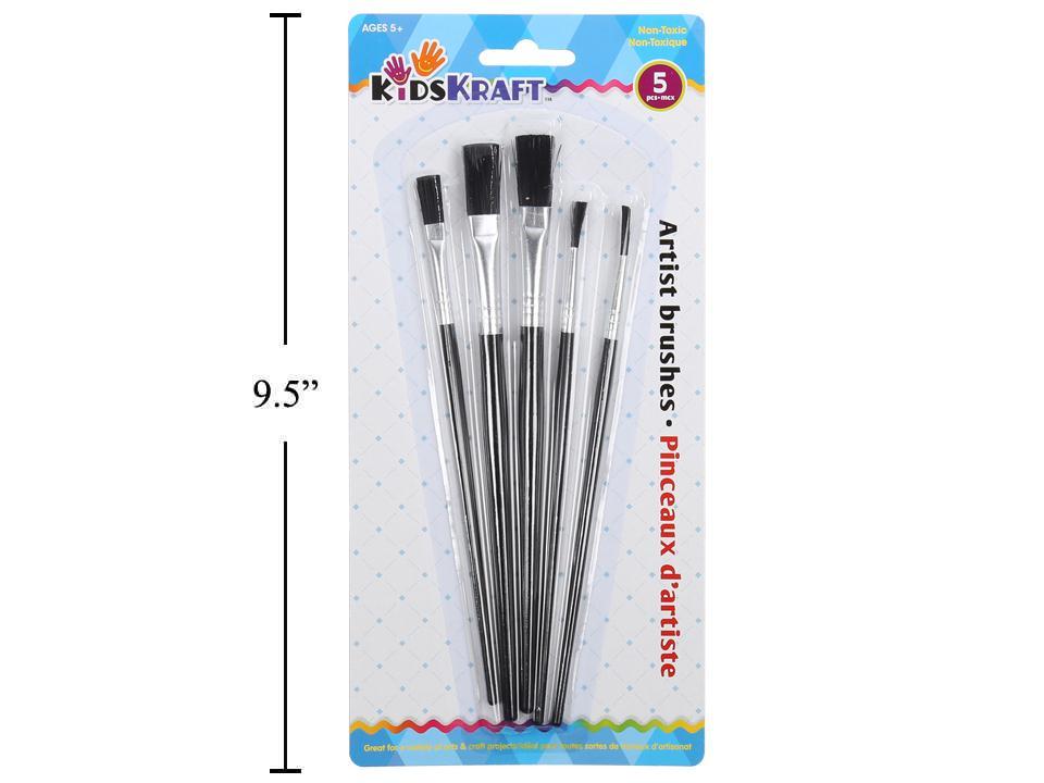 KD.Kr. 5-pc Artist Brush Set ,b/c