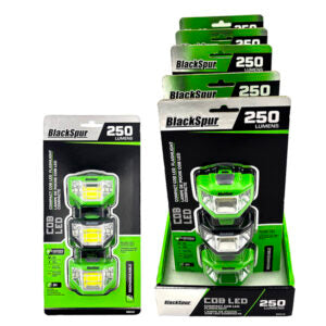 HeadLamp Cob 3Pc RECHARGEABLE