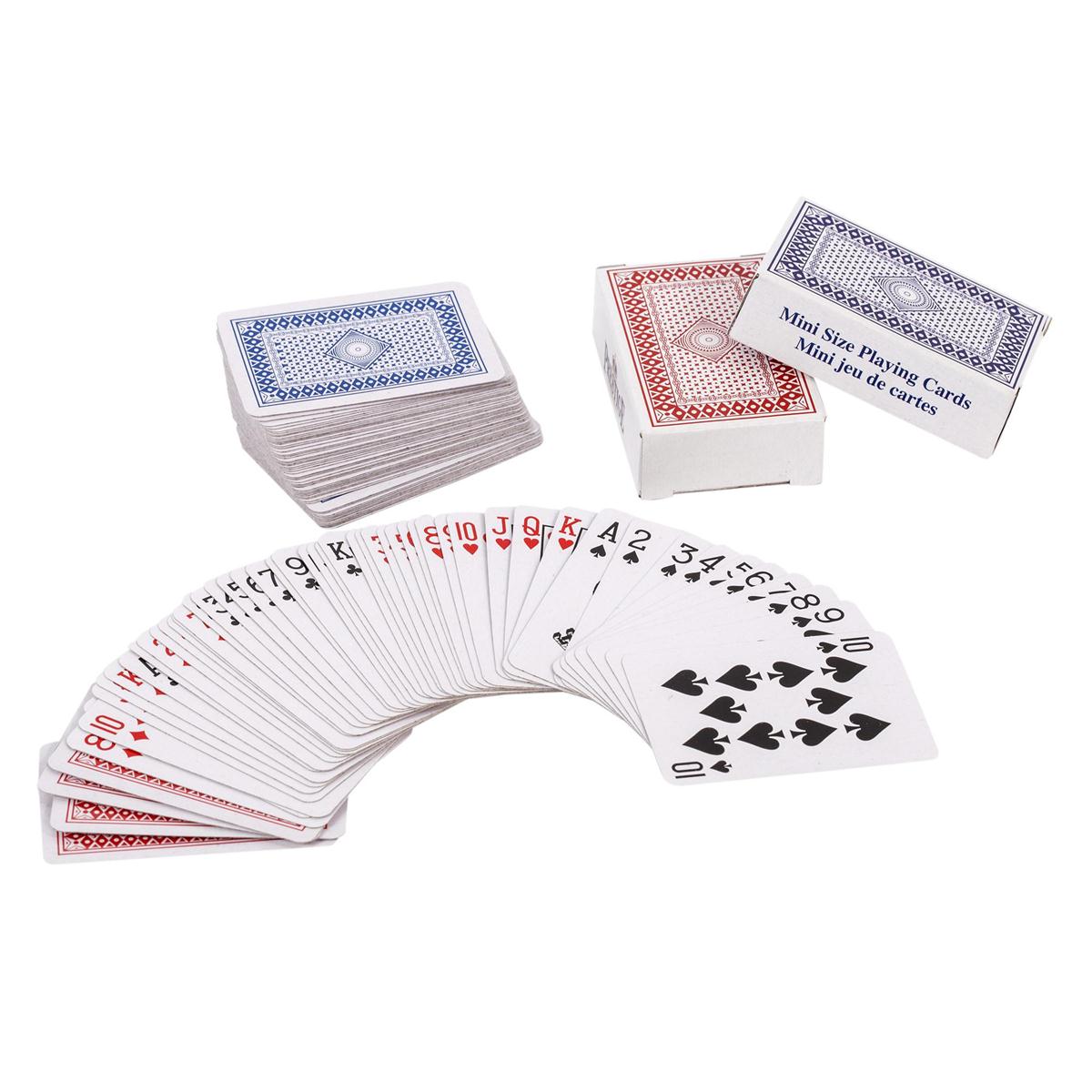 Prestige Mini Playing Cards, 38mmx58mm, Color Box, 36/dsp