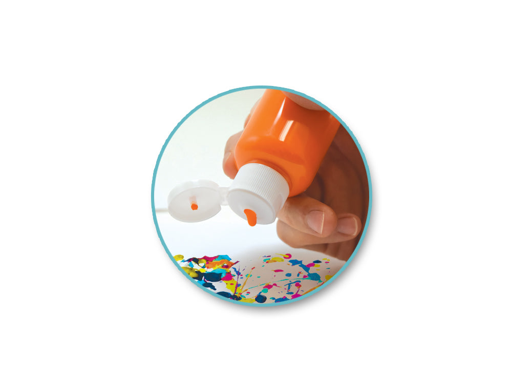 Plastic Bottles: 2.2oz (65ml) Transparent w/Flip-Top Lid 3/pk