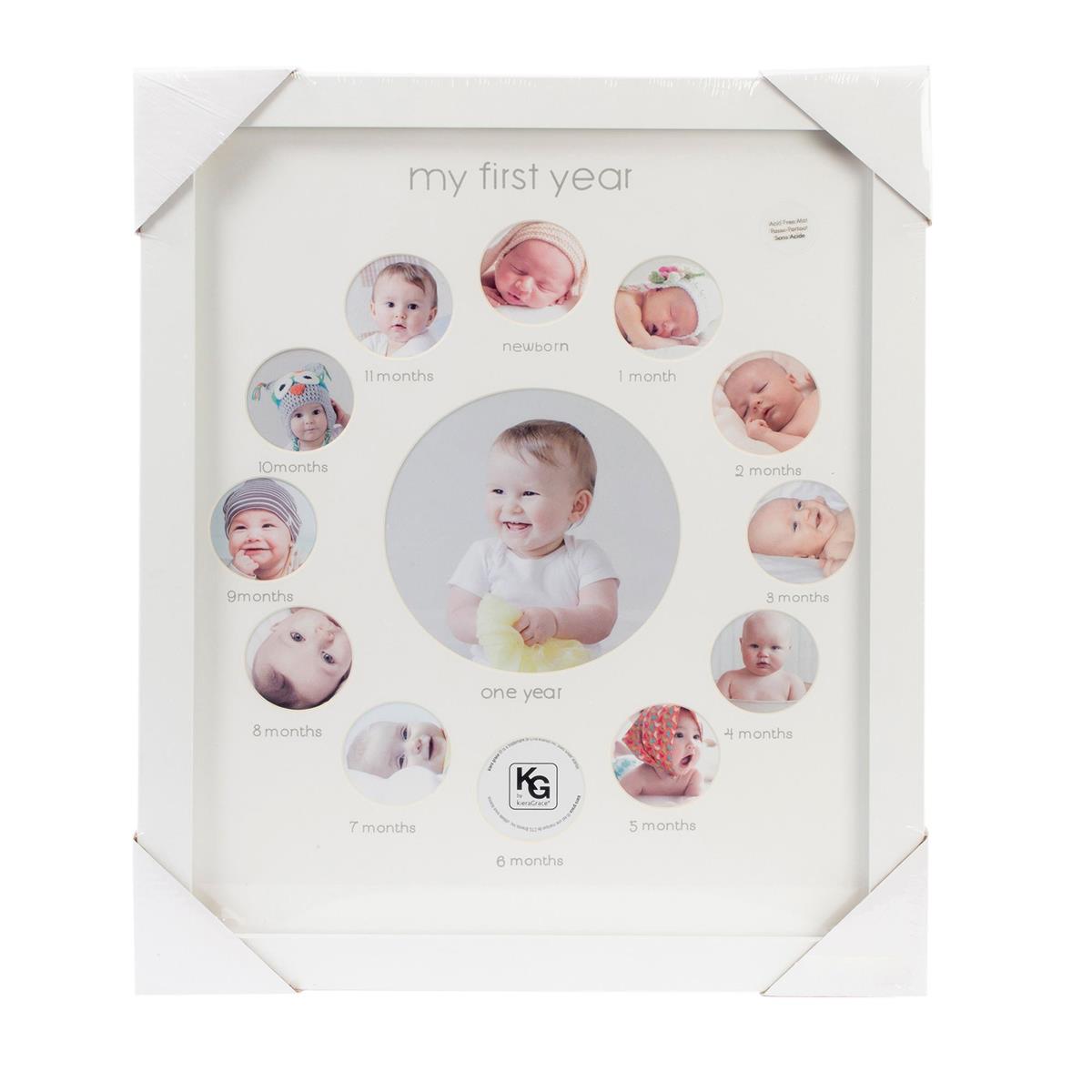 KG Baby's 1st Year Frame - Round 13 OPENING, ROUND(AZ)