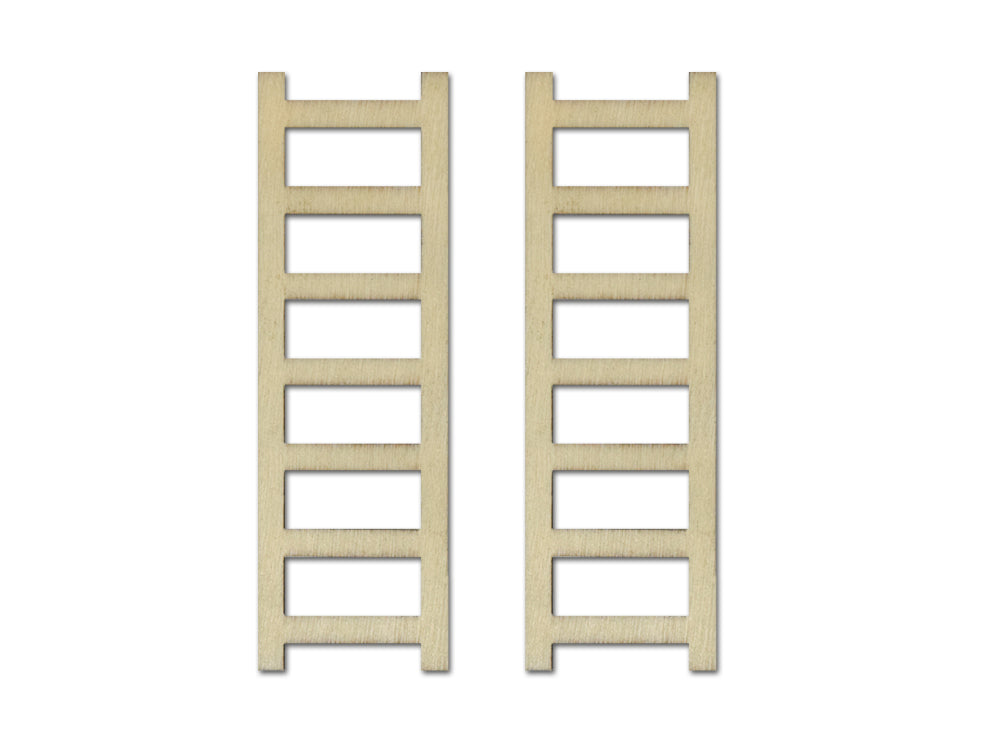 Craftwood: DIY Ladders C) 10x3.2cm 2pc
