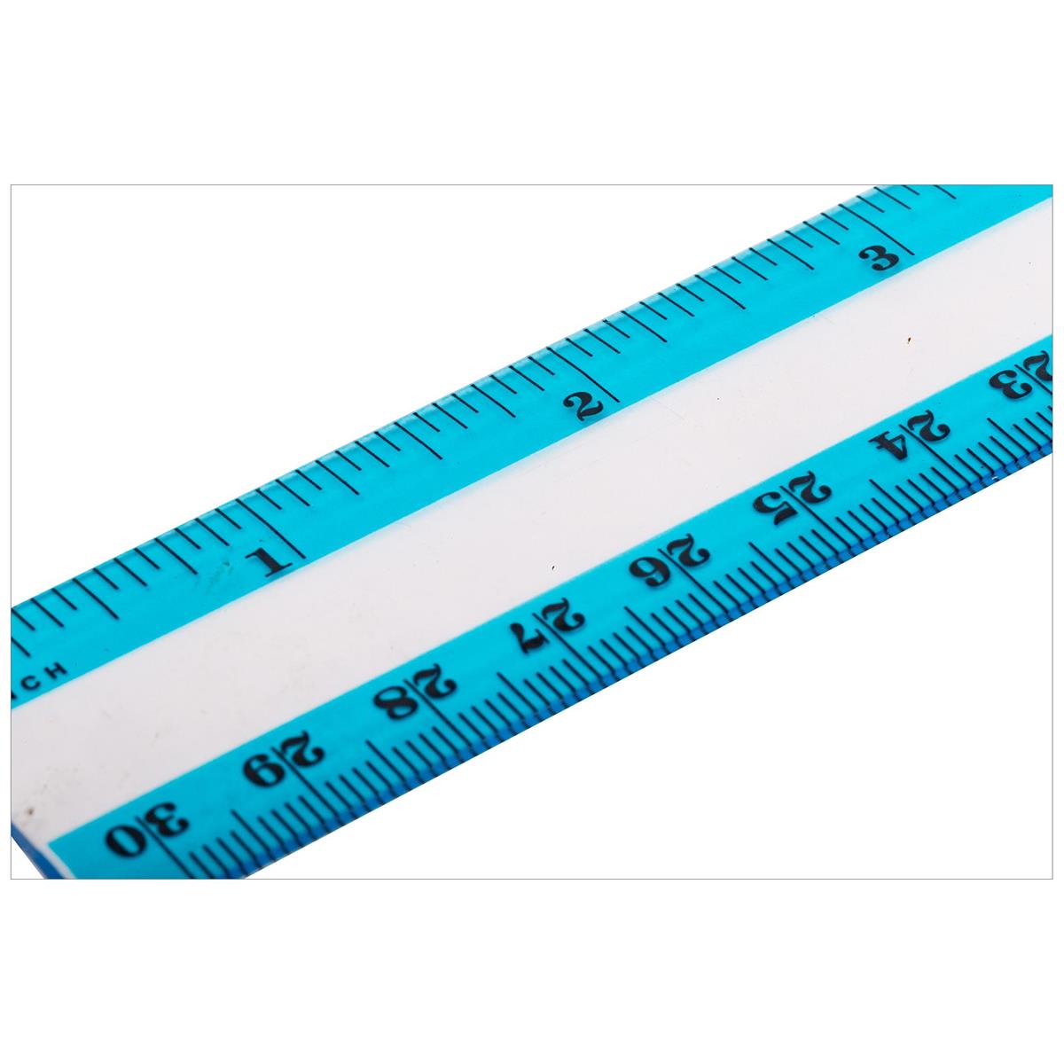 Desk Tech 4pc Geometric Ruler Set, pbh