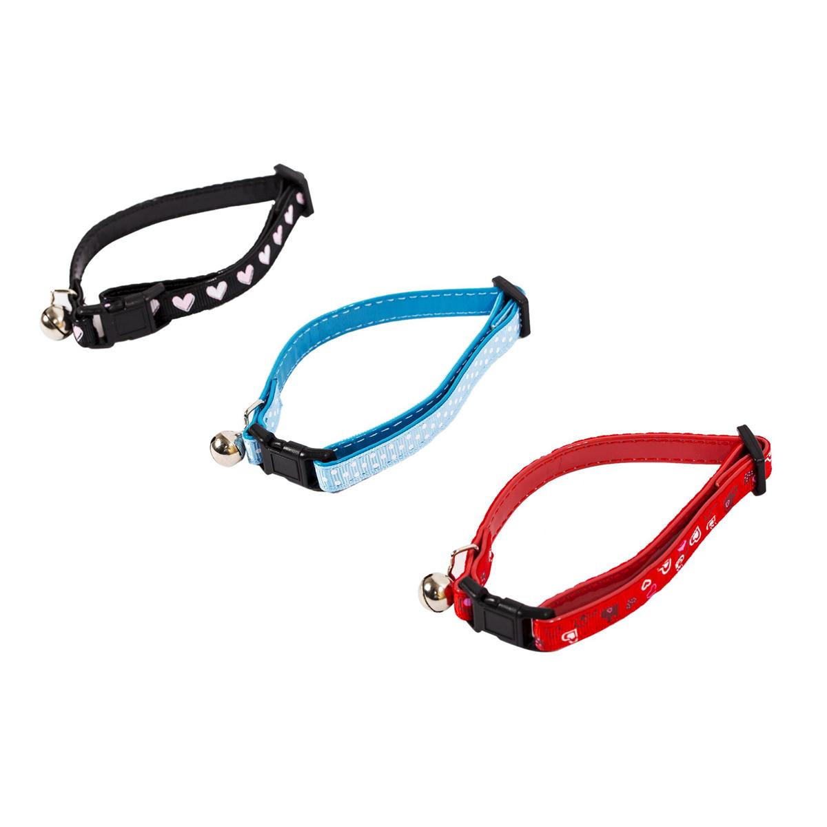 PAWS Cat Collar, 3 Colours