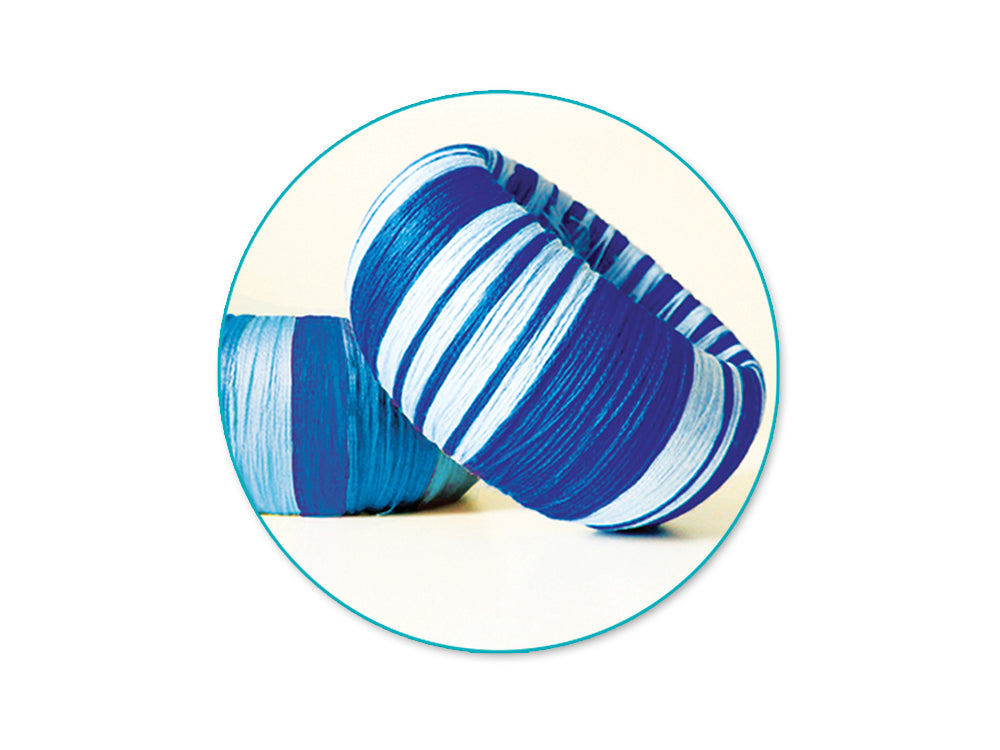 Needlecrafters: 8m Cotton Embroidery Floss 8 Hanks/pkg F) Blue Heaven