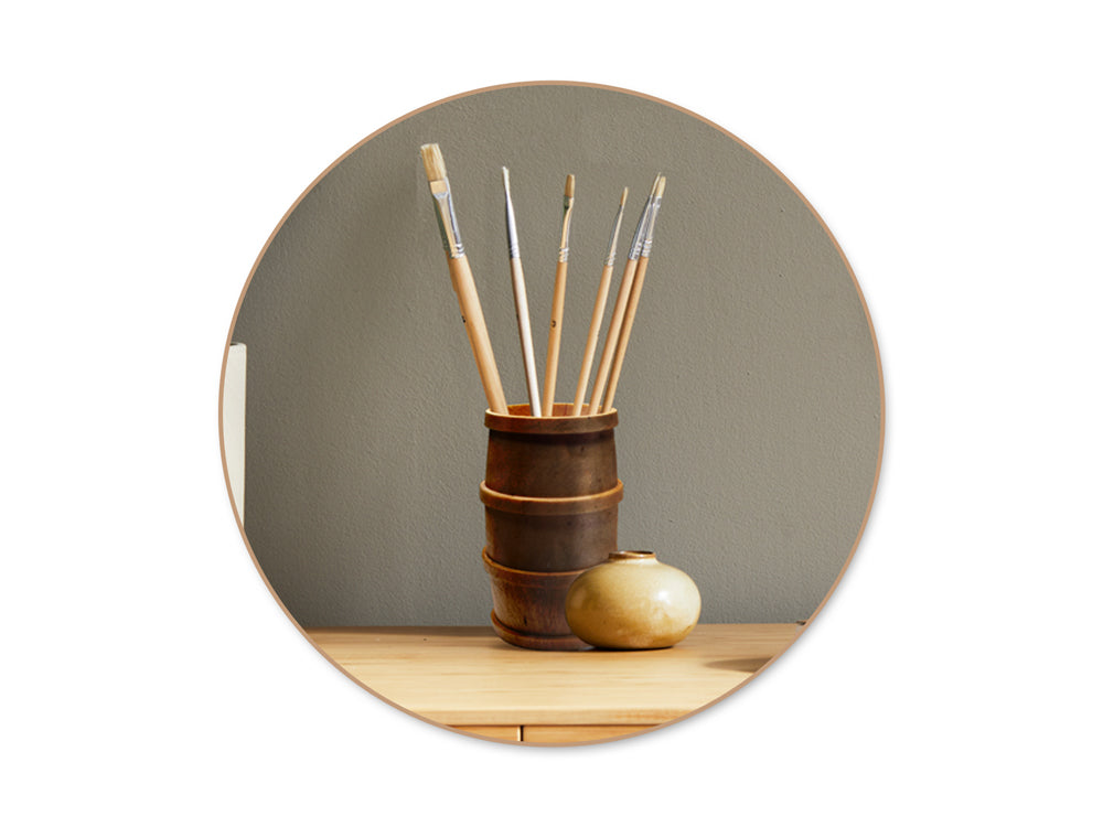 Craftwood: 3.5"x2.2" Mini Barrel 1pc Natural Routered Bands x4