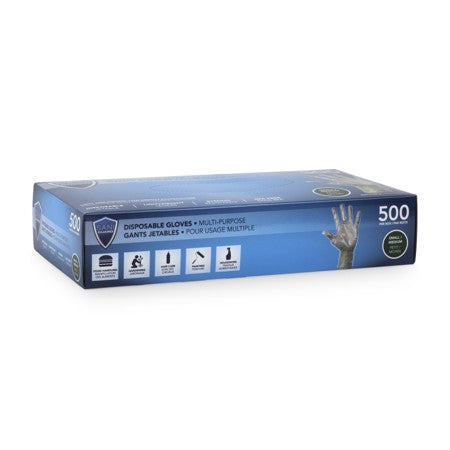 SANI-GUARD DISPOSABLE LDPE GLOVES S/M 500/PK