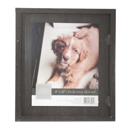 MDF FRAME W/ACRYLIC INSERT-8X10-BLACK