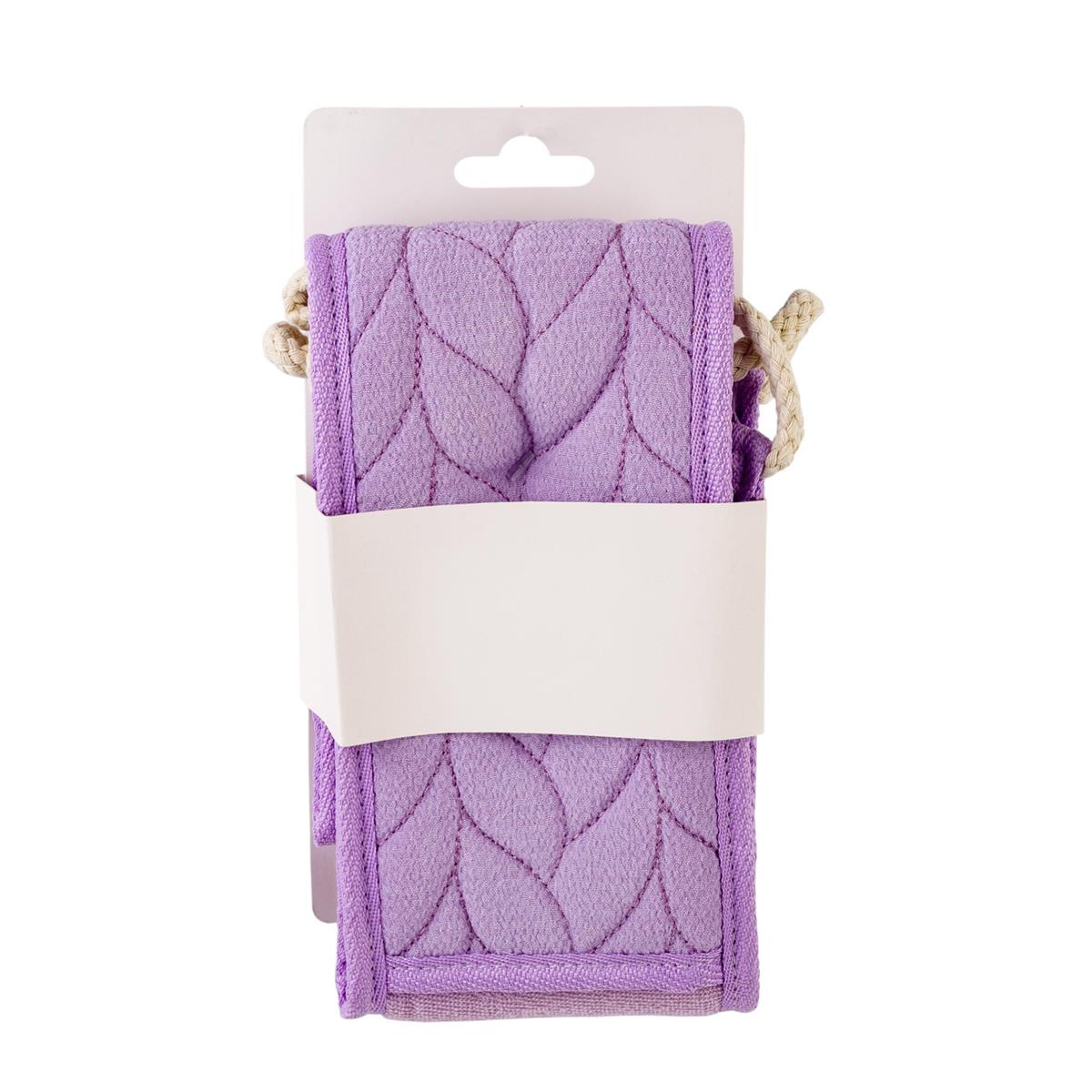 Bodico, Embossed Exfoliating Bath/Back Strap, 66*10cm, wrap card