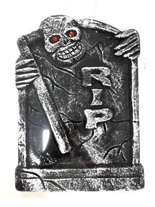 G.Ghouls Hween 14"x9.2" Foam Tombstone, 2asst, Color Insert