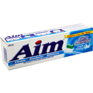 Toothpaste Aim Cavity