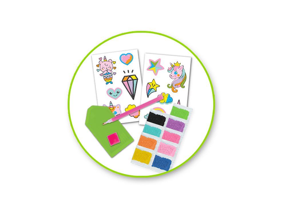 Krafty Kids Kit: Diamond Painting DIY Sticker Kit C) Unicorn Magic