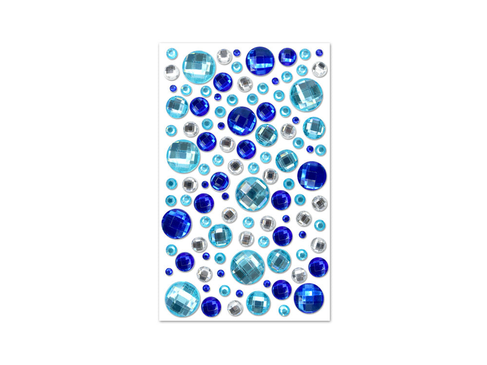 Paper Craft Sticker: 3.93"x5.9" Balloon Blast Gems A) Ocean