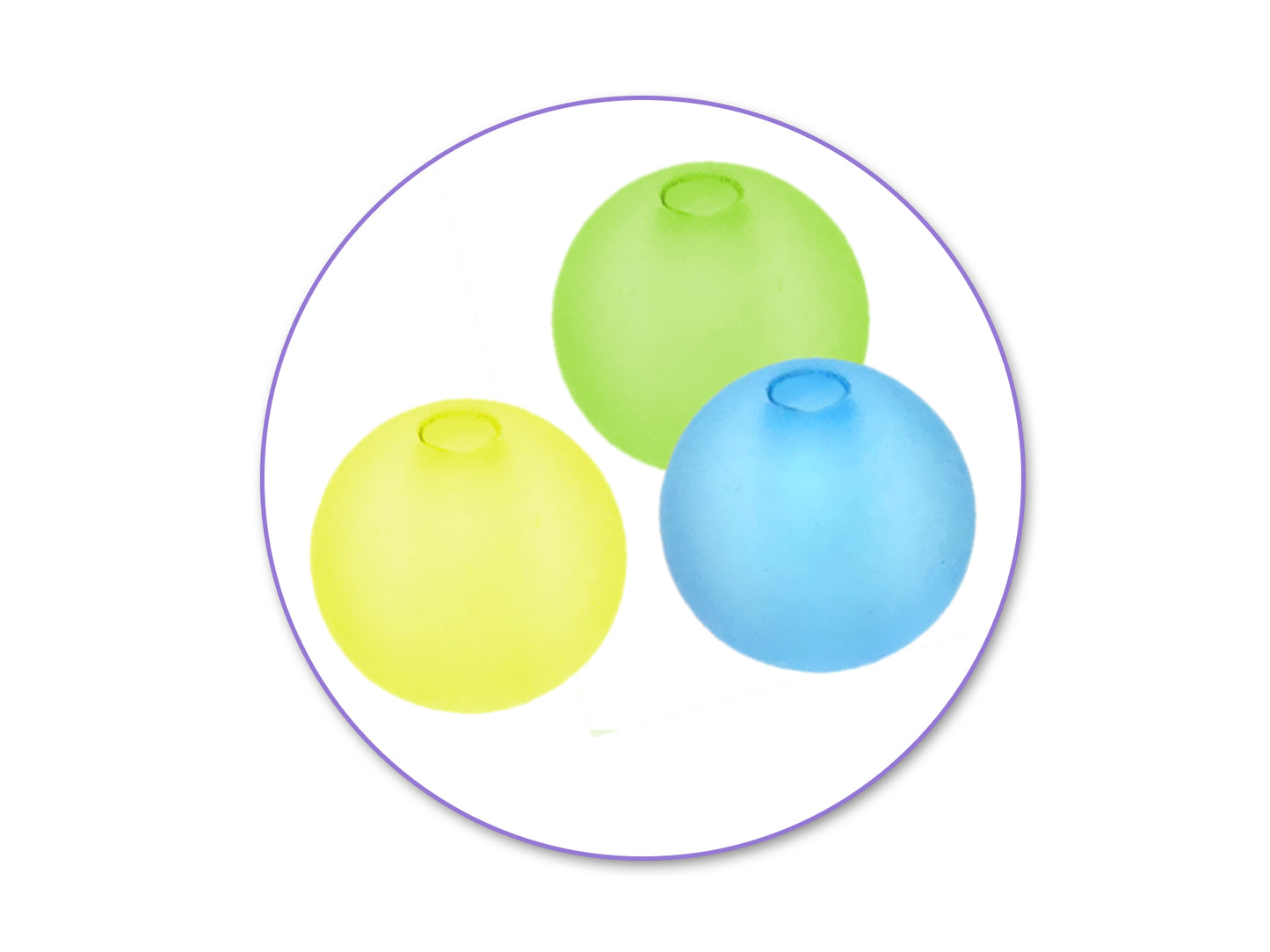 Acrylic Beads: 28g Multi-Packs B) 10mm Round Frosted