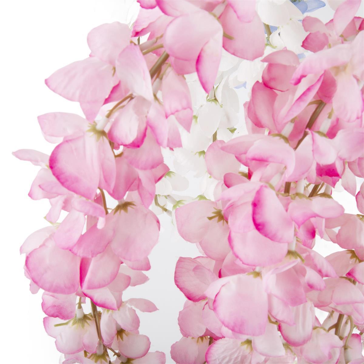 Country G. 42" Single Artificial Flower, 3 asst Colors, Label