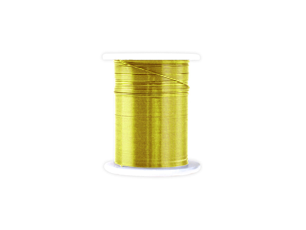 Beading/Jewelry Wire: 28g Metallic Colors 10m Spool F) Gold