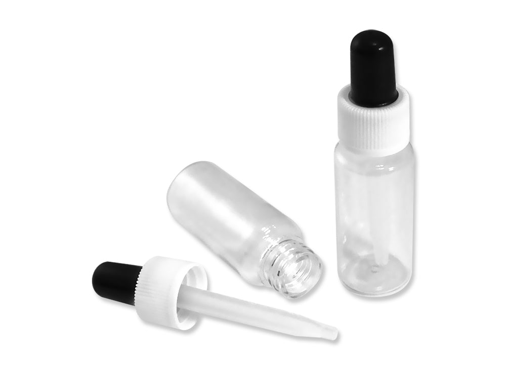 Plastic Bottles: 20ml Dropper Bottle 2/pk Screw-Top