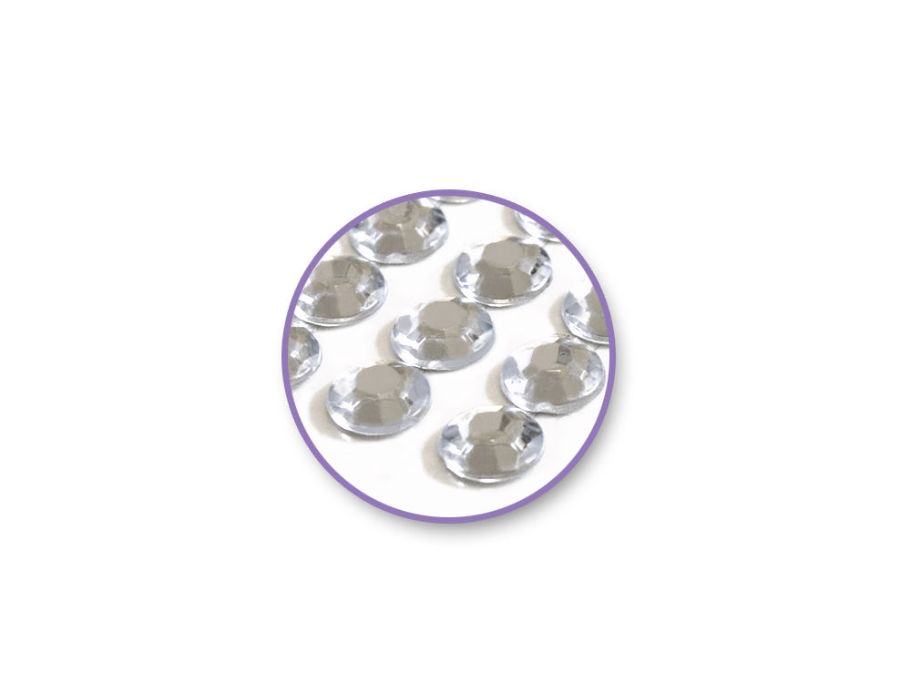 Paper Craft Sticker: 6mm Gem Lines 504pc Value-Pack B) Crystal