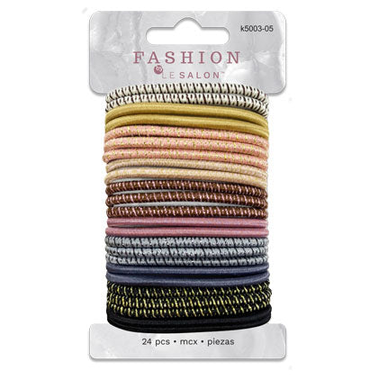 HAIR ELASTIC - 24 PCS 8*14CM