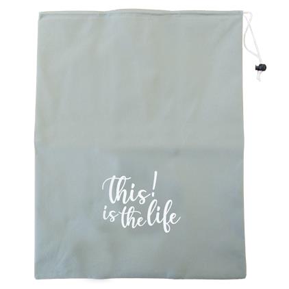 TITL-PRINTED BREAD BAGCHARCOAL 8X12 INCHES