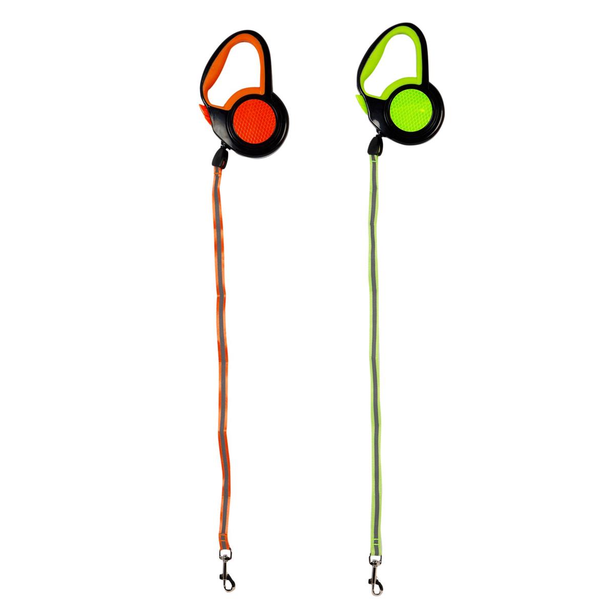 PAWS Retractable Dog Leash, 3M Colour Box, 2 colour