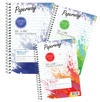 SPIRAL BOOK - 200 6" X 9"