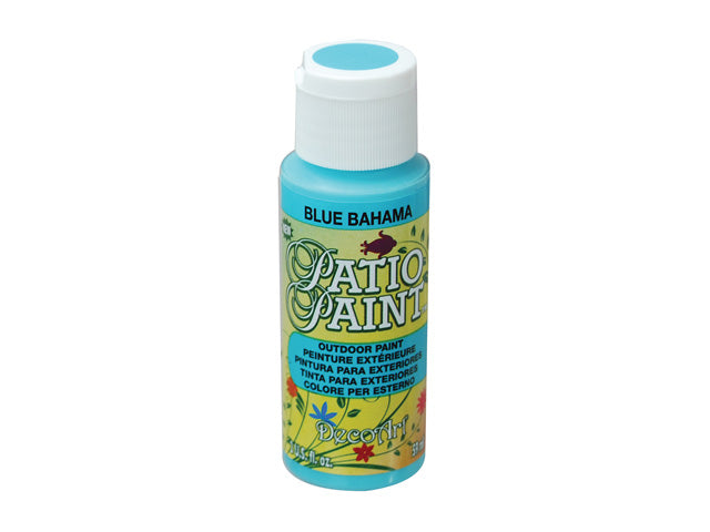Patio Paint: 2oz Outdoor Paint 1-Step DCP06-75 DCP63 Blue Bahama