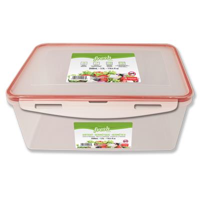 SURELOCK FOOD CONTAINER RECTANGULAR, 3.5L - 118.4O