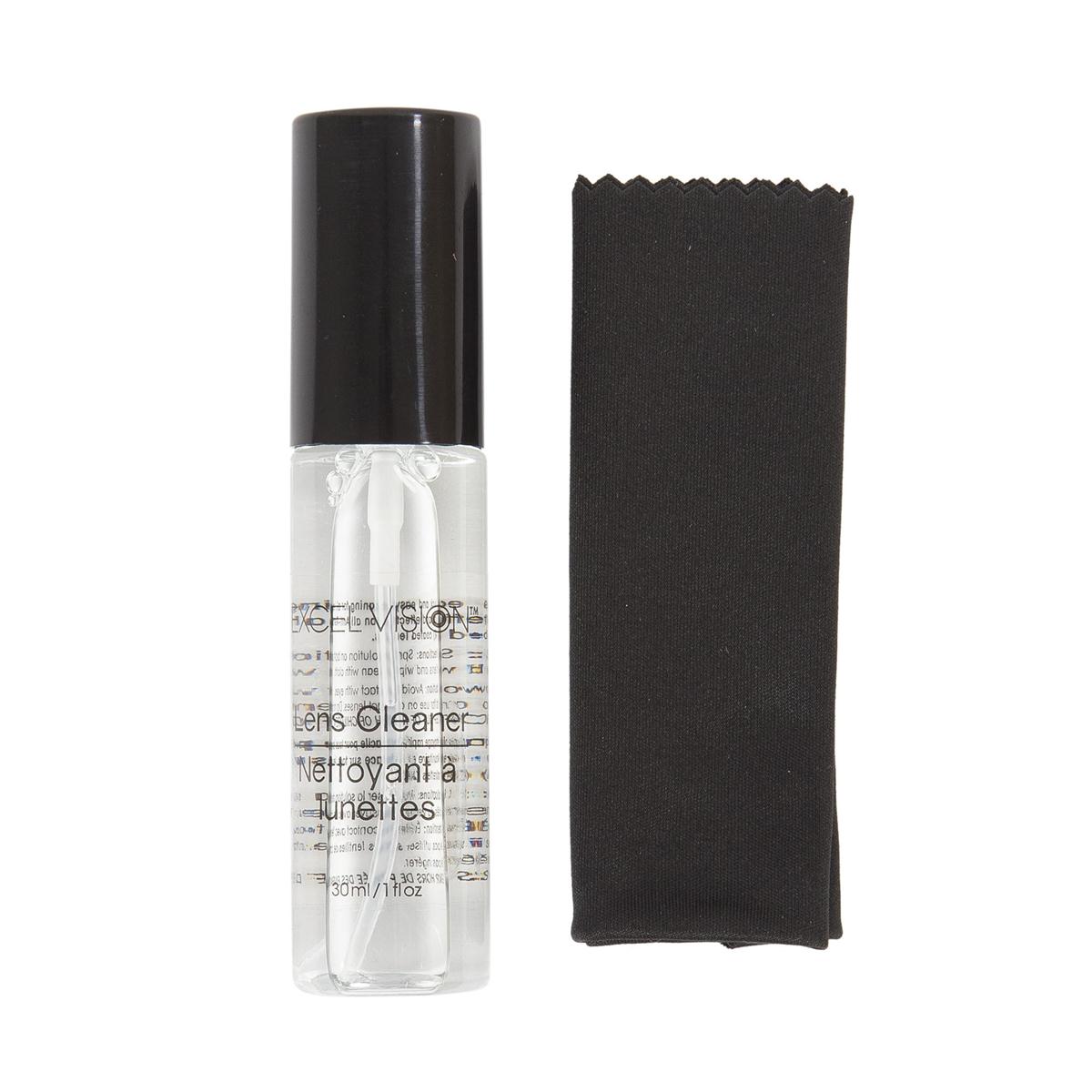Excel Vision, Eyeglass Cleaning Set , incl. 20x18cm (black cloth),