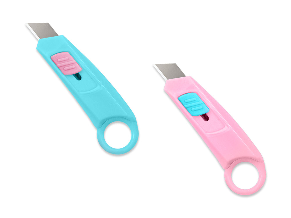 Crafter's Toolkit: Mini Cutters x2 Locking w/Key Ring