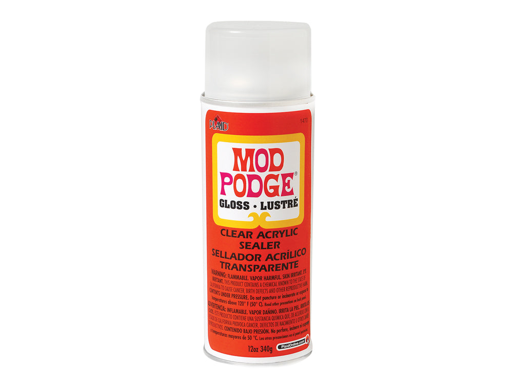 Mod Podge: 12oz Acrylic Spray Sealer CA1469/1470 1470 Gloss